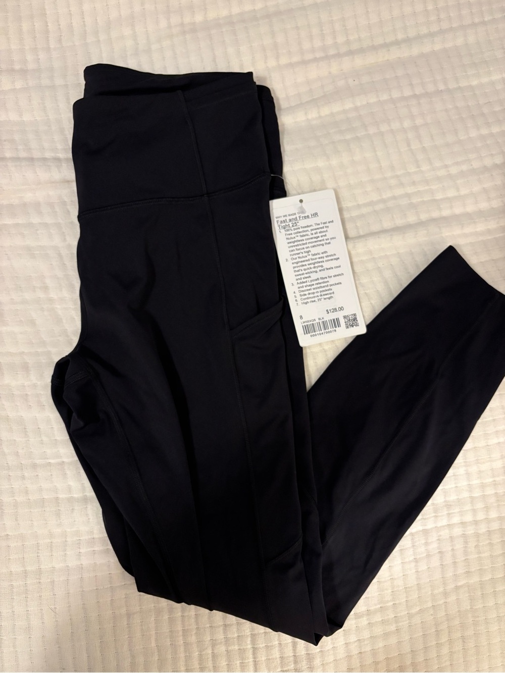 lululemon athletica Black High-Rise Pocket Leggings